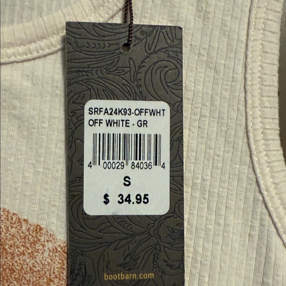 SHYANNE WOMEN'S DESERT SCENE GRAPHIC RIB KNIT TANK - Picture 6 of 8